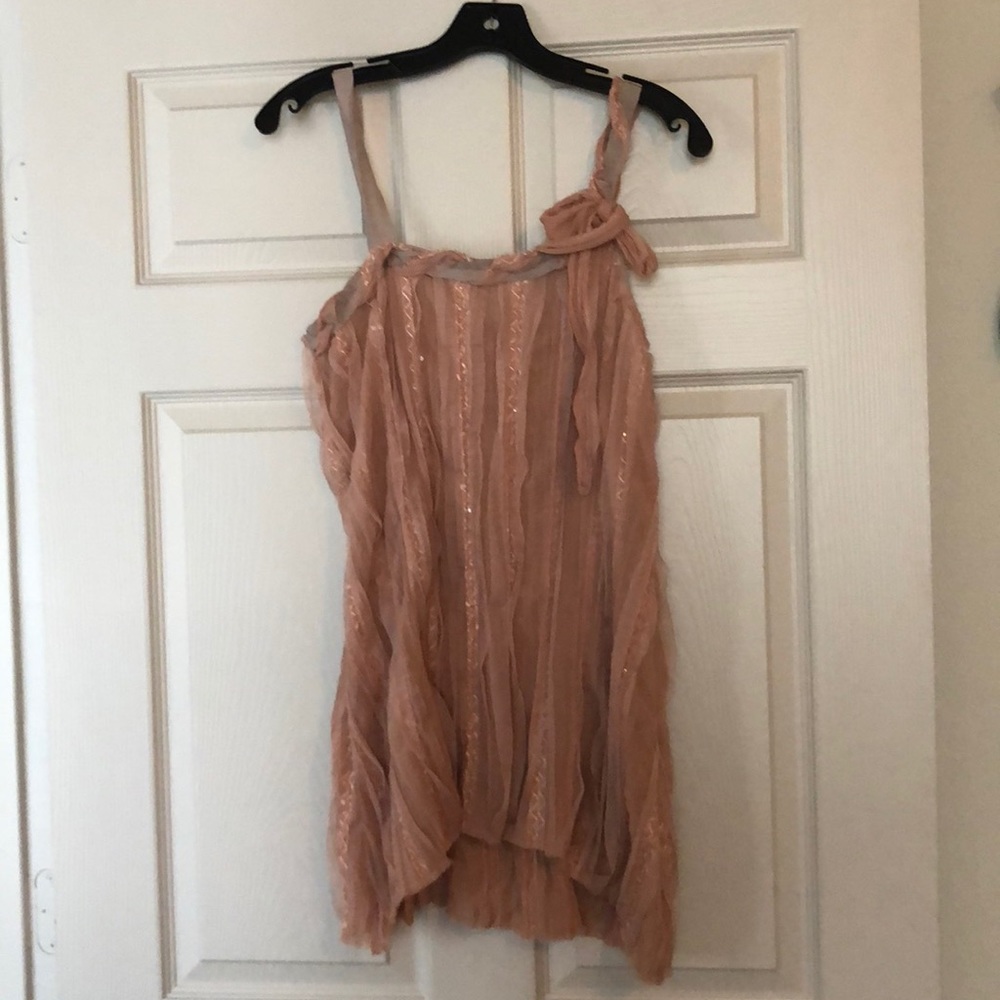 Free People pink tunic
